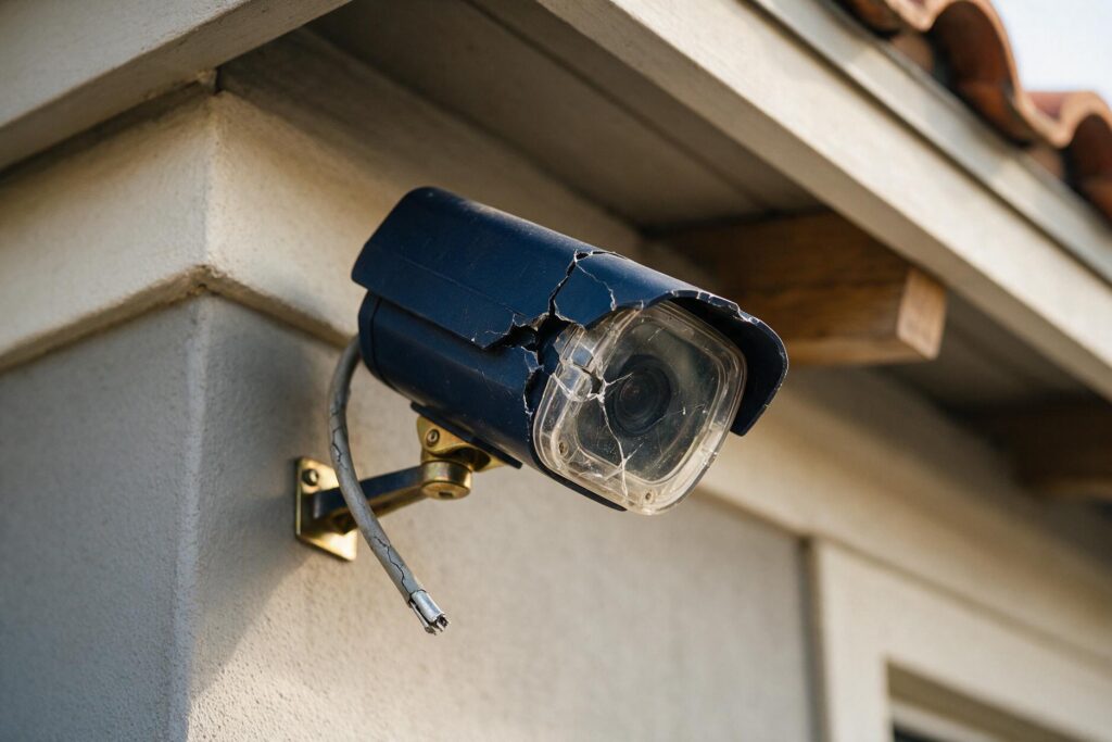 Negligent Security Claims in Florida: When a Property Owner Is Liable for a Crime 1 Security camera on a Florida property